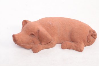 Terracotta Pig Statue