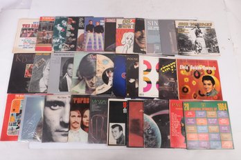 30 Mixed Genre Original Vinyl LPs: Frank Sinatra, Beach Boys, Elvis, Peter Paul & Mary, & More!!