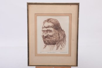 1978 Nicholas Amorosi Etching - Signed And Dated