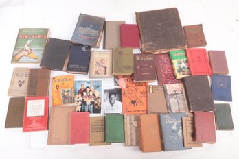 Large Grouping Of Antique Books ~ Mostly Novels