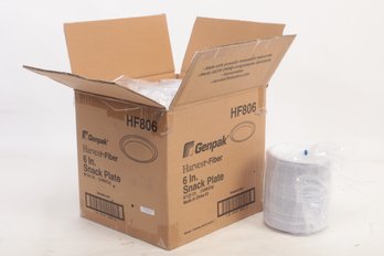Genpak HF806  6' Round Plate 1000 Per Case 8/125 Per Pack