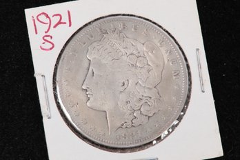 1921-S Morgan Silver Dollar