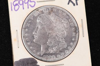 1899-S Morgan Silver Dollar - Labeled XF