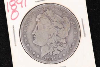 1891-O Morgan Silver Dollar