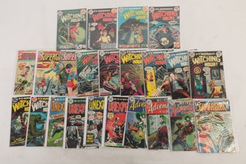 23 Assorted 20 Cent DC Comics: Supergirl, Witching Hour, Unexpected & More