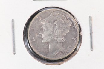 1944 Mercury Dime - Labeled UNC