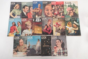 Group Of Vintage LOOK Magazine
