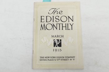 HOUSING THE HOBO The Edison Monthly March 1915 Illust Magazine