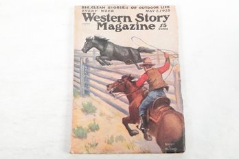 1925 Pulp Western Story,  Going Straight George Owen Barter