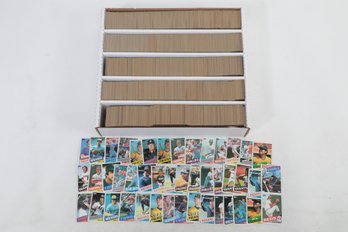5 ROW BOX (5000 Count) 1985 TOPPS BASEBALL CARD COMMONS LOT SHARP CARDS MULTIPLE STARTER PARTIAL SETS