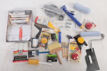 Group Of Contractor Paintings Supplies Tools & More