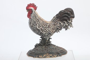 Contemporary Cast Iron Rooster Door Stop