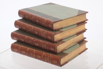 Group Of Antique Book 4 Volumes - Familiar Wild Flowers By Edward Hulme