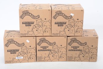 Lot Of 5 Squishmallows Mystery Boxes