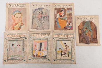 Group Of Antique Needlecraft Magazines