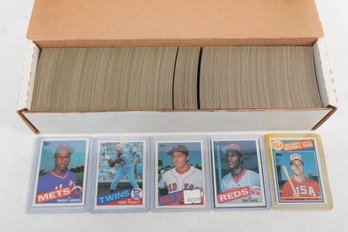 1985 TOPPS NEAR COMPLETE SET W/ STARS & HOF MARK MCGWIRE ROGER CLEMENS KIRBY PUCKETT DWIGHT GOODEN RC NM