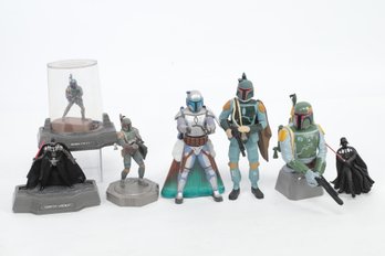 Grouping Of Star Wars Figures ~Mostly Boba Fett & 1 Darth Vader