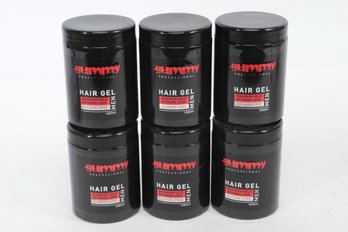 6 Gummy Professional Hair Gel (Maximum Hold) For Men ~ 1000ML
