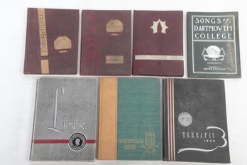 7 Various Yearbooks Most From 1940's