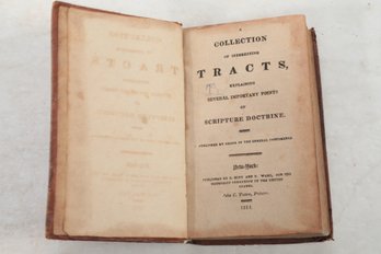 1814 COLLECTION OF INTERESTING TRACTS, EXPLAINING SEVERAL IMPORTANT POINTS OF SCRIPTURE DOCTRINE.