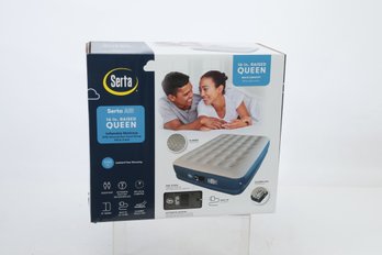 Serta Sentra Air 16 In Raised Queen Size Inflatable Matters