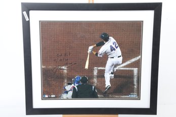 Ike Davis 16x20 Framed Signed Print With Steiner Cert