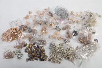 Grouping Of New/Vintage Costume Jewelry & Parts To Make Your Own Jewelry