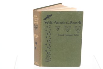 1918 Wild Animals Have Known With 200 Drawingsby Ernest Thompson Seton