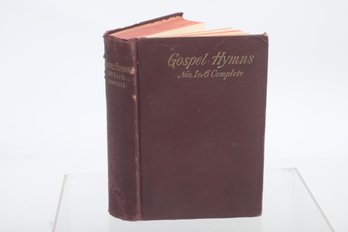 1890's Book - 'Gospel Hyms 1 To 6' With Scraps