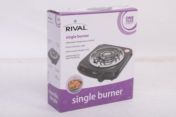 New - Rival Single Electric Burner