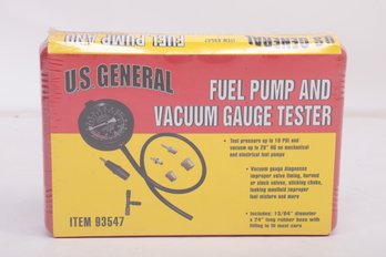New - Fuel Pump & Vacuum Gauge Tester