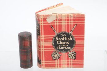 2 Early To Mid 1900's Scottish Clan Items - Book & Pin Holder