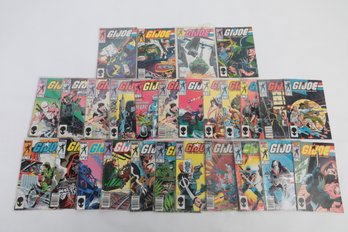 27 Vintage Marvel G.I. Joe Comic Books