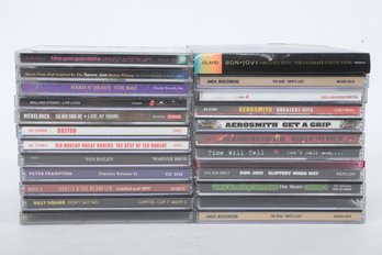 Mixed Genre CDs: Boston, Ted Nugent, Aerosmith & Many More