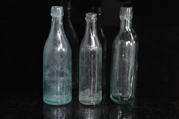3 Late 1800 Early 1900 Bottles Including Ferdand Neumer Lagar Beer Bottle