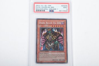 2004 Yu-Gi-Oh Dark Ruler HA DES Master Collection Volume 1 EN006 PSA 9 Mint Graded Card