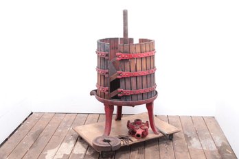 Vintage Grape Wine Press