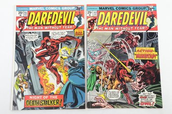 2 Collectible Daredevil Issues 1974 #115 & #117