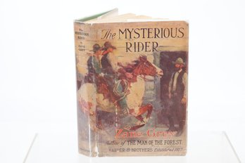 Decorative Cover & DJ: The Mysterious Rider By Zane Grey