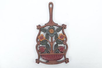 Vintage Mid-Century Wall Hanging Floral Decor