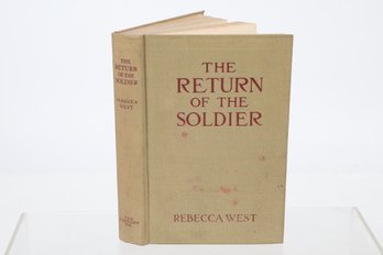WWI THE RETURN OF THE SOLDIER REBECCA WEST 1918 First Edition