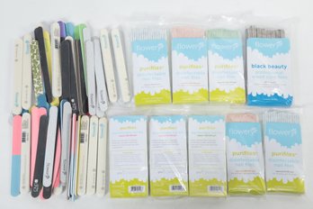 Flowery Nail File Lot