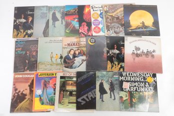 20 Vintage Vinyl Records: Simon & Garfunkel, Peter Paul & Mary, Jefferson Starship & More