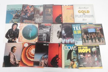 20 Vintage Mixed Genre Vinyl Records: Blood Sweat & Tears, Stevie Wonder, Abba, Molly Hatchet & More