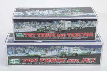 Lot Of 2 Hess Trucks New In Box