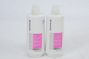 Lot Of 2 Goldwell DualSenses Color  Fade Stop Shampoo 25.4 Oz