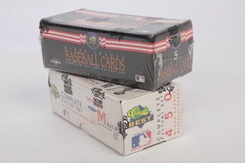 1991 And 1992 Classic Minor League Baseball Factory Sealed Sets