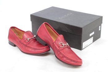 Pair Of Gucci Lifford's In New Red Size E43 W/Box