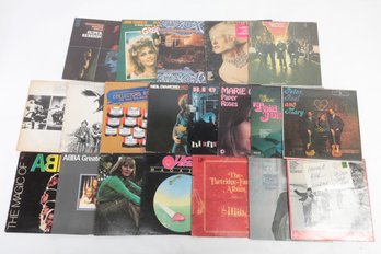 20 Mixed Genre Vinyl Records: Abba, Heart, Neil Diamond, REO Speedwagon, Grease & More