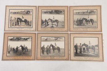 1940'S Churchill Downs  Original Horse Race Winner Photos